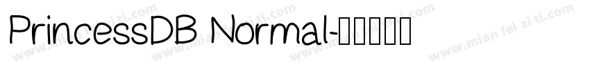 PrincessDB Normal字体转换